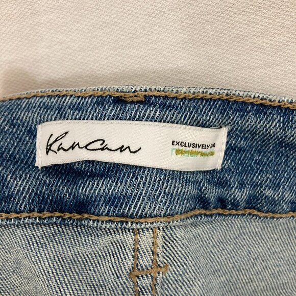 New Kancan For Maurices Distressed Stretch Comfy Slim Leg Jeans size 24 Plus - Picture 2 of 12